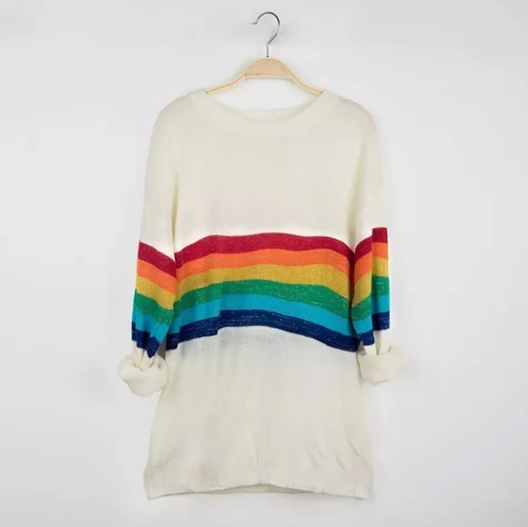 Elegant Rainbow Sweaters - Picture 2 of 3